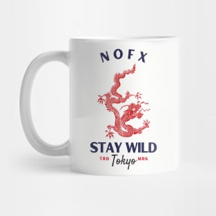 nofx red dragon Mug